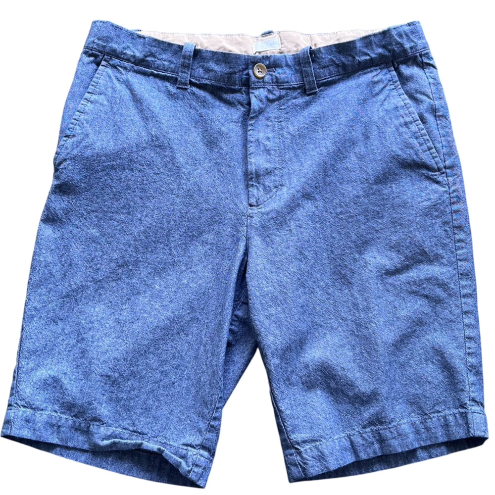 Crewcuts Factory Blue Boys Shorts Adjustable Waist 100% Cotton  GUC Size 16